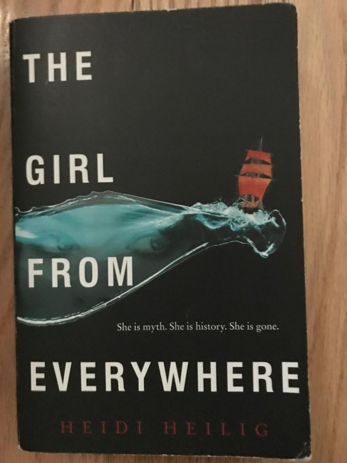 The Girl From Everywhere Book Cover. Photo taken by Ximena Orozco