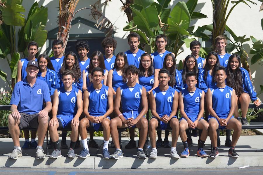 2015-2016 Cross Country Team. Photo by Suzanne Launius. 