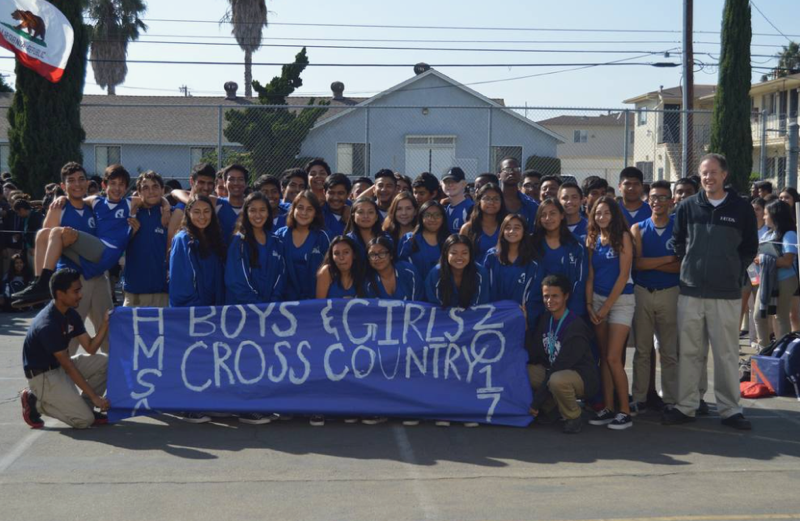 Cross Country celebrating their successful year!