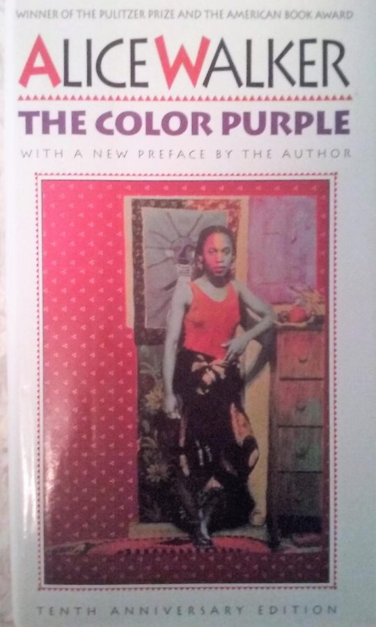 The Color Purple Book Cover By Valeria Gomez 