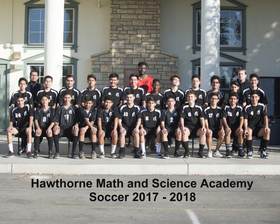 Boys+soccer+taking+their+team+pictures+for+the+2017-2018+season+%28Photo+Source%3A+Mr.+Launius%29.