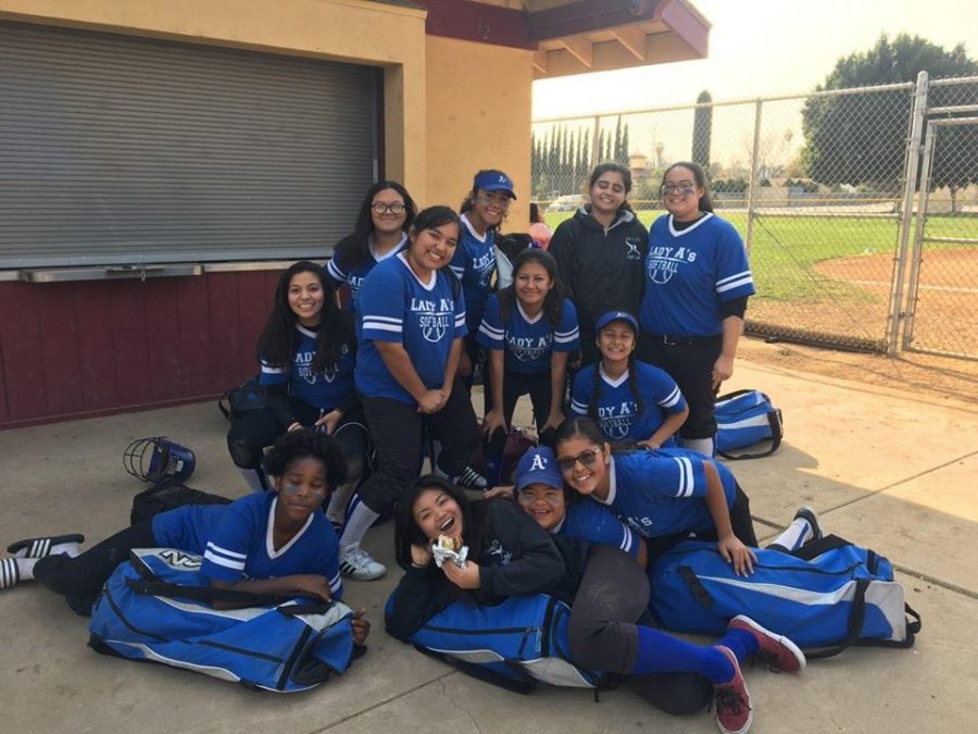The Lady As after posing for a picture after their game against Lennox (Photo Source: Mr. Dura).